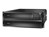 APC Smart-UPS X 3000 Rack/Tour LCD - Onduleur - CA 208/220/230/240 V - 2.7 kW - 3000 VA - Ethernet 10/100, RS-232 - connecteurs de sortie : 9 - 2U - noir - pour P/N: AR4024SP, AR4024SPX429, AR4024SPX431, AR4024SPX432, NBWL0356A, SMX3000LVUS SMX3000RMHV2UNC