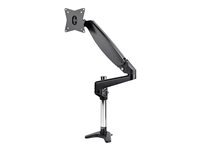 StarTech.com Support Simple Écran PC - Bras Moniteur VESA - Support Écran Bureau 32" ou 49" (32:9)/ 8kg - Porte Écran Hauteur Réglable/Articulé - Fixation Pince/œillet (ARMPIVOTE2) - Kit de montage (ensemble de bras, support VESA) - bras réglable en mouvement complet - pour moniteur - acier massif - Taille d'écran : 32"-49" - montrable sur bureau ARMPIVOTE2