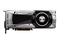 Gigabyte GeForce GTX 1080 - Founders Edition - carte graphique - GF GTX 1080 - 8 Go GDDR5 - PCIe 3.0 x16 - DVI, HDMI, 3 x DisplayPort GV-N1080D5X-8GD-B