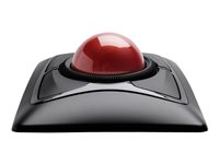 Kensington Trackball sans fil Expert Mouse - Boule de commande - droitiers et gauchers - optique - 4 boutons - sans fil - 2.4 GHz, Bluetooth 5.0 LE - adaptateur USB Bluetooth - noir K72359WW