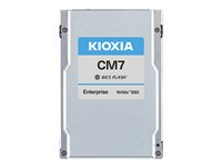 KIOXIA CM7-V Series KCMYXVUG6T40 - SSD - Enterprise, Mixed Use - 6400 Go - désinfection instantanée (SIE) - interne - 2.5" - PCI Express 5.0 x4 (NVMe) KCMYXVUG6T40