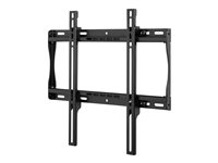 Peerless SmartMount Universal Flat Wall Mount SF640P - Kit de montage (plaque murale, support) - pour Écran LCD - noir - Taille d'écran : 32"-50" - Interface de montage : 400 x 400 mm SF640P