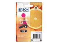 Epson 33XL - 8.9 ml - XL - magenta - original - blister - cartouche d'encre - pour Expression Home XP-635, 830; Expression Premium XP-530, 540, 630, 635, 640, 645, 830, 900 C13T33634012