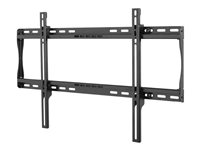 Peerless SmartMount Universal Flat Wall Mount SF650P - Kit de montage (plaque murale, support large) - pour écran plat - acier trempé, résine époxyde fondue - noir - Taille d'écran : 39"-75" - Interface de montage : jusqu'à 742 x 405 mm SF650P