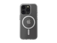 Belkin SheerForce - Coque de protection pour téléphone portable - magnétique - compatibilité avec MagSafe - clair - mince, léger - pour Apple iPhone 15 Pro MSA021BTCL