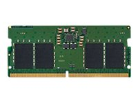 Kingston - DDR5 - module - 8 Go - SO DIMM 262 broches - 5200 MHz / PC5-41600 - CL42 - 1.1 V - mémoire sans tampon - non ECC KCP552SS6-8