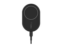 Belkin BOOST CHARGE - Support de chargement sans fil de voiture - 10 Watt - noir - pour Apple iPhone 12, 12 mini, 12 Pro, 12 Pro Max WIC004BTBK-NC