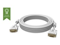 Vision Techconnect - Câble VGA - HD-15 (VGA) (M) pour HD-15 (VGA) (M) - 10 m - blanc TC 10MVGAP