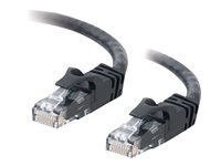 C2G Cat6 Booted Unshielded (UTP) Crossover Patch Cable - Câble inverseur - RJ-45 (M) pour RJ-45 (M) - 1 m - UTP - CAT 6 - moulé, sans crochet, bloqué - noir 83540