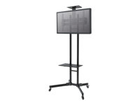 Neomounts PLASMA-M1700E - Chariot - pour écran plat/équipement audiovisuel - noir - Taille d'écran : 32"-70" PLASMA-M1700E