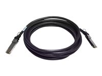 HPE X242 Direct Attach Copper Cable - Câble réseau - QSFP+ pour QSFP+ - 5 m - pour HPE Aruba 2930M 24, 8325-32C, 8325-48Y8C; CX 10000, 8360-12C V2, 8360-16Y2C V2 JH236A