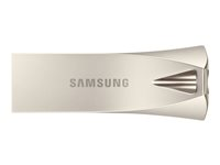 Samsung BAR Plus MUF-256BE3 - Clé USB - 256 Go - USB 3.1 Gen 1 - champagne d'argent MUF-256BE3/APC