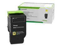 Lexmark - Jaune - original - cartouche de toner LCCP, Entreprise Lexmark - pour Lexmark CS421, CS521, CS622, CX421, CX522, CX622, CX625 78C20YE