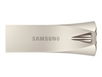 Samsung BAR Plus MUF-128BE3 - Clé USB - 128 Go - USB 3.1 Gen 1 - champagne d'argent MUF-128BE3/APC
