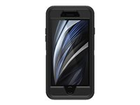 OtterBox Defender Series Apple iPhone 8 & iPhone 7 - Coque de protection pour téléphone portable - robuste - polycarbonate, caoutchouc synthétique - noir - pour Apple iPhone 7, 8, SE (2e génération), SE (3rd generation) 77-56603