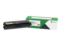 Lexmark - À rendement élevé - jaune - original - cartouche de toner LCCP, LRP - pour Lexmark C3326dw, MC3326adwe, MC3326i C332HY0