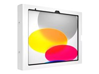 Compulocks iPad 10.9" 10e géné Boîtier Swell VESA mural Blanc - Boîtier - pour tablette - blanc - Taille d'écran : 10.9" - montable sur mur - pour Apple 10.9-inch iPad Wi-Fi, Wi-Fi + Cellular 209SWLW