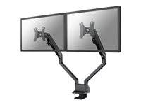 Neomounts FPMA-D750DBLACK2 - Kit de montage (support de montage pour bureau) - pleine action - pour 2 écrans LCD - noir - Taille d'écran : 10"-32" - pinces montables, oeillet FPMA-D750DBLACK2