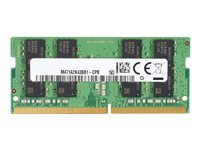 HP - DDR4 - module - 8 Go - SO DIMM 260 broches - 3200 MHz / PC4-25600 - 1.2 V - mémoire sans tampon - non ECC - pour Elite Slice G2 (SODIMM); EliteDesk 705 G5 (SODIMM); EliteOne 800 G5 , 800 G6, 800 G8; ProDesk 600 G5 (SODIMM), 600 G6 (SODIMM); ProOne 400 G6, 440 G6, 600 G6 13L77AA