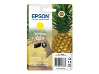 Epson 604 Singlepack - 2.4 ml - jaune - original - emballage coque avec alarme radioélectrique/ acoustique - cartouche d'encre - pour Expression Home XP-2200, 2205, 3200, 3205, 4200, 4205; WorkForce WF-2910, 2930, 2935, 2950 C13T10G44020