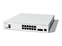 Cisco Catalyst 1300-12XT-2X - Commutateur - C3 - intelligent - 12 x 10GBase-T + 2 x 10 Gigabit SFP+ - Montable sur rack C1300-12XT-2X