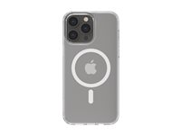 Belkin SheerForce - Coque de protection pour téléphone portable - compatibilité avec MagSafe - clair - mince, léger - pour Apple iPhone 14 Pro Max MSA011BTCL