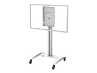 Peerless-AV SR560-FLIP2 - Chariot - pour panneau plat interactif/écran LCD - aluminium - Blanc brillant - Taille d'écran : 55", 65" - Interface de montage : 400 x 400 mm - pour Samsung Flip WM55H; Flip 2 WM55R, WM65R SR560-FLIP2