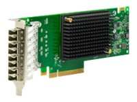 Emulex Gen 6 LPE31004-M6 - Adaptateur de bus hôte - PCIe 3.0 x8 profil bas - 16Gb Fibre Channel Gen 6 x 4 LPE31004-M6