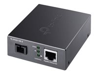 TP-Link TL-FC311B-2 - V1 - convertisseur de média à fibre optique - 1GbE - 1000Base-T, WDM, 1000Base-SC - RJ-45 / mode unique SC - jusqu'à 2 km - 1 310 (émission)/1 550 (réception) nm - pour JetStream TL-SG3452XP V1 FC311B-2