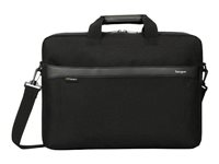 Targus GeoLite EcoSmart Slim Brief - Sacoche pour ordinateur portable - 13" - 14" - noir TBS576GL