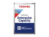 Toshiba MG Series - Disque dur - 6 To - interne - 3.5" - SAS 12Gb/s - 7200 tours/min - mémoire tampon : 256 Mo MG08SDA600E