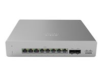 Cisco Meraki Cloud Managed MS120-8 - Commutateur - Géré - 8 x 10/100/1000 (PoE+) + 2 x Gigabit SFP - de bureau, fixation murale - PoE+ (124 W) MS120-8FP-HW