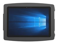 Compulocks Surface Pro 3-7 Support Boitier mural Space Blanc - Kit de montage (enceinte) - pour tablette - aluminium - noir - Taille d'écran : 12" - montable sur mur - pour Microsoft Surface Pro 3, Pro 4, Pro 5, Pro 6, Pro 7, Pro 7+ 540GEB