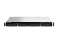 QNAP TS-464 - Serveur NAS - 4 Baies - rack-montable - SATA 6Gb/s - RAID RAID 0, 1, 5, 6, 10, JBOD - RAM 8 Go - 2.5 Gigabit Ethernet - iSCSI support - 1U TS-464U-8G