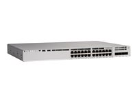 Cisco Catalyst 9200L - Network Essentials - commutateur - C3 - 24 x 10/100/1000 + 4 x SFP+ 10 Go (liaison montante) - Montable sur rack C9200L-24T-4X-E