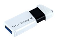 Integral Turbo - Clé USB - 64 Go - USB 3.0 - blanc INFD64GBTURBWH3.0