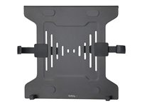 StarTech.com VESA Laptop Tray, Adjustable Monitor Arm Laptop Tray Secures Notebooks up to 4.5kg (9.9lb), 75x75 & 100x100 VESA Holes, Ventilated, Compatible w/ Monitor Desk Mounts & Stands - Vertical Laptop Holder (LAPTOP-ARM-TRAY) - Composant de montage (plateau pour ordinateur portable, 2 x bras pour ordinateur portable, 2 x clips de bras pour ordinateur portable) - pour ordinateur portable - plastique, acier - noir LAPTOP-ARM-TRAY