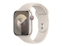 Apple - Bracelet pour montre intelligente - 45 mm - taille P/M - lumière des étoiles MT3H3ZM/A
