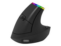 ORDISSIMO - Souris verticale - ergonomique - pour droitiers - sans fil ART0425