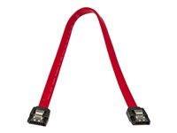 StarTech.com Câble SATA avec verrouillage de 30 cm - Câble SATA - Serial ATA 150/300/600 - SATA (R) pour SATA (R) - 30 cm - verrouillé - rouge - pour P/N: 10P6G-PCIE-SATA-CARD, 2P6G-PCIE-SATA-CARD, 4P6G-PCIE-SATA-CARD, 6P6G-PCIE-SATA-CARD LSATA12