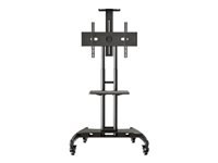 Peerless Tru Vue TRVT561 Mobile Height Adjustable Trolley - Chariot - pour Écran LCD - noir mat - Taille d'écran : 32"-75" TRVT561