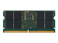 Kingston ValueRAM - DDR5 - module - 32 Go - SO DIMM 262 broches - 5600 MHz - CL46 - 1.1 V - mémoire sans tampon - on-die ECC KVR56S46BD8-32